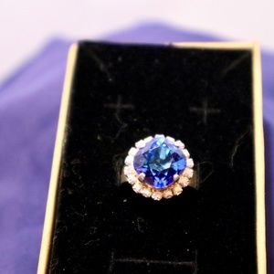 Swarovski Crystal Adjustable Ring
